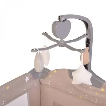 Cangaroo Once upon a time L3 Beige საწოლ მანეჟი, 5 image