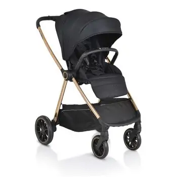 Cangaroo Baby Stroller 3 in 1 Hydra Black - საბავშვო ეტლის კომპლექტი, 4 image