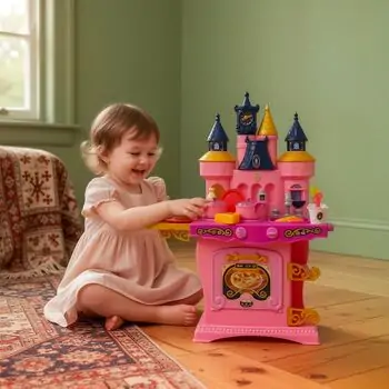 Mini Kitchen Set Princess საბავშვო სათამაშო სამზარეულო