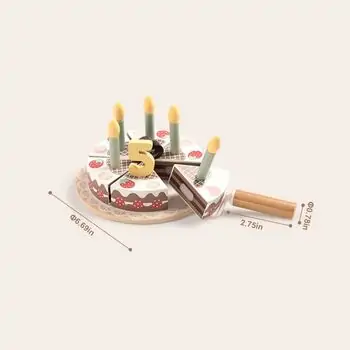 Tooky Toy Birthday Cake Set — დაბადების დღის ტორტის სათამაშო ნაკრები, 2 image