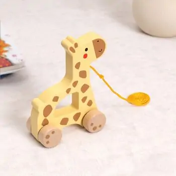 TOOKY TOY ბუქსირებადი ჟირაფი, 3 image