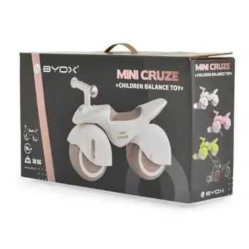 Byox balance bike Mini Cruze Black საბავშვო ველოსიპედი (ბალანს ბაიკი), 9 image