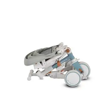 Byox Tricycle Compacto  4 in1 Blue - სასეირნო ველო-ეტლი, 9 image