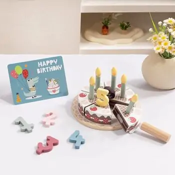 Tooky Toy Birthday Cake Set — დაბადების დღის ტორტის სათამაშო ნაკრები, 3 image