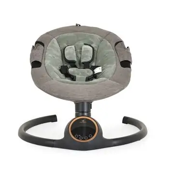 Cangaroo Baby swing Prestige green საბავშვო ელექტრო შეზლონგი, 4 image