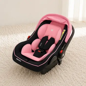 KikkaBoo 0+ (0-13 kg) Vivo Pink - მანქანის სავარძელი (ქარსითი), 3 image