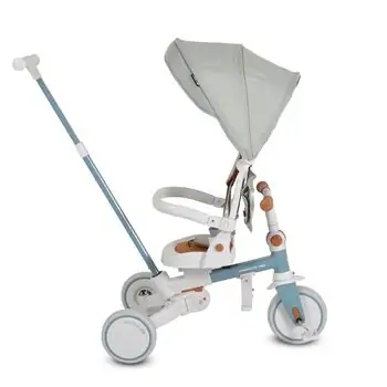 Byox Tricycle Compacto  4 in1 Blue - სასეირნო ველო-ეტლი, 7 image