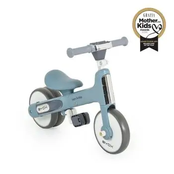 Byox Mini Balance Bike Learn to Ride 2 in 1 Blue - საბავშვო ველოსიპედი (ბალანს ბაიკი), 3 image