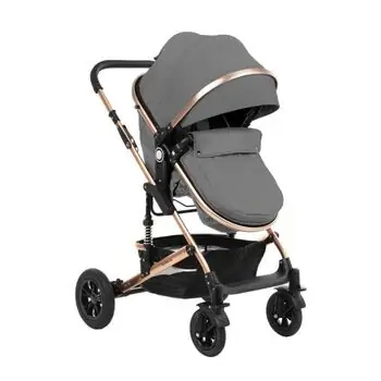 KikkaBoo Amaia 3 In 1 Dark Grey 2024 - საბავშვო ეტლის კომპლექტი, 2 image