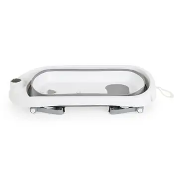 Cangaroo Foldable baby bath bet Balena Grey - ჩვილის დასაკეცი აბაზანა, 6 image