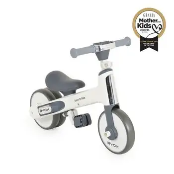 Byox Mini balance bike Learn to Ride 2in1 white საბავშვო ველოსიპედი (ბალანს ბაიკი), 3 image