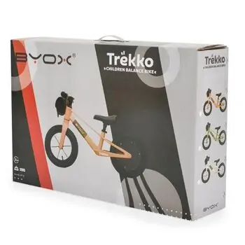 Byox Trekko Peach Balance Bike საბავშვო ველოსიპედი (ბალანს ბაიკი), 9 image
