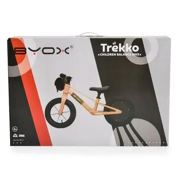 Byox Trekko Peach Balance Bike საბავშვო ველოსიპედი (ბალანს ბაიკი), 8 image