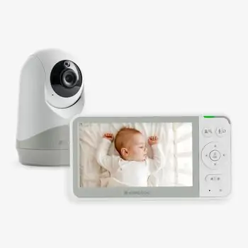 KikkaBoo Video baby monitor 5'' Rhen - ვიდეო ძიძა
