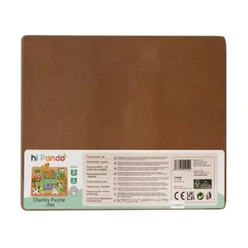 TOOKY TOY Hi Pando Chunky Puzzle-ხის ფაზლი, 3 image