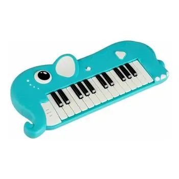 Elephant Piano With 25-Key And Light - სათამაშო პიანინო 25 კლავიშით, 2 image