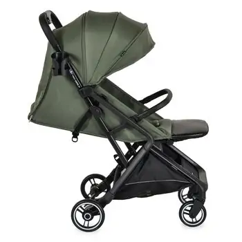 Cangaroo Baby stroller Airwalk cabin size Deep-green - საბავშვო სასეირნო ეტლი, 6 image