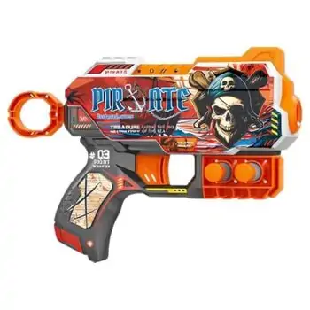 Manual-Soft Bullet Gun Toy - სათამაშო თოფი, 2 image