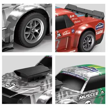 Remote Control Muscle Racing Car With Light - დისტანციურად მართვადი სათამაშო მანქანა განათებით, 6 image