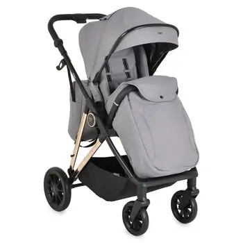 Moni Baby stroller 4 in 1 Merci Stone-grey - საბავშვო ეტლის კომპლექტი, 3 image