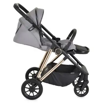 Moni Baby stroller 4 in 1 Merci Stone-grey - საბავშვო ეტლის კომპლექტი, 11 image