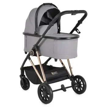 Moni Baby stroller 4 in 1 Merci Stone-grey - საბავშვო ეტლის კომპლექტი, 21 image
