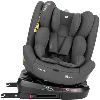 KikkaBoo i-Moove 2 i-SIZE Dark Grey, Black - მანქანის სავარძელი (ქარსითი), 9 image