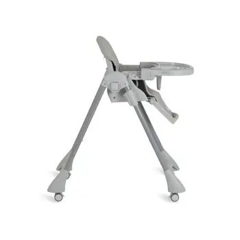 Moni High chair Rico grey - საკვები სკამ-მაგიდა, 8 image