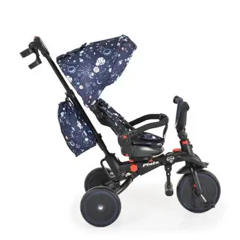 Byox Tricycle Pluto blue სასეირნო ველო-ეტლი, 3 image