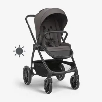 KikkaBoo Modena 4in1 With Carrycot Dark Grey საბავშვო ეტლის კომპლექტი + საჩუქარი მანეჟი, 6 image