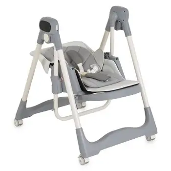 Moni High chair and swing with a gift Fuji grey - ტრანსფორმერი სკამ-მაგიდა/ელექტრო შეზლონგი, 14 image