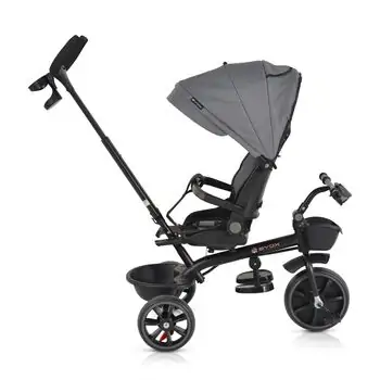 Byox Tricycle Summer Grey სასეირნო ველო-ეტლი, 11 image