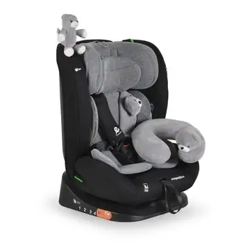Moni Car Seat Competition 40-150cm Space-grey, baby -pink, cool-beige - მანქანის სავარძელი (ქარსითი), 2 image