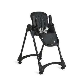 Moni High chair Rico Black - საკვები სკამ-მაგიდა, 5 image