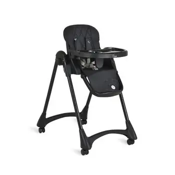 Moni High chair Rico Black - საკვები სკამ-მაგიდა, 2 image