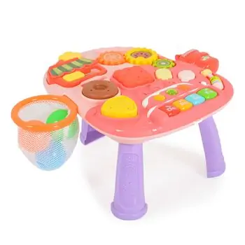 Moni Toys Walker 2in1 with basket pink HE0815 - საბავშვო ვოლქერი, 5 image