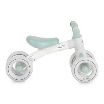 Byox Mini balance bike RollyBoo green - საბავშვო ველოსიპედი (ბალანს ბაიკი), 4 image