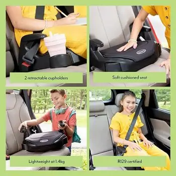 Graco Booster Basic R129 Hunter - ბუსტერი, 5 image