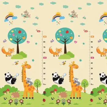 XPE Double Sided Mat Wild Friends - ორმხრივი დიზაინის განსავითარებელი ხალიჩა, 2 image