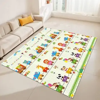 XPE Double Sided Mat Pooh and Friends - ორმხრივი დიზაინის განსავითარებელი ხალიჩა, 5 image