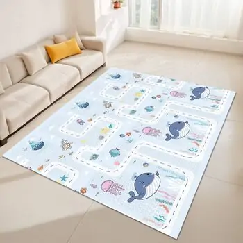 XPE Double Sided Mat Bear's Friends - ორმხრივი დიზაინის განსავითარებელი ხალიჩა, 5 image
