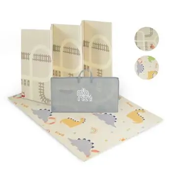 Moni Toys Foldable XPE play mat 150/200 Urban Traffic- განსავითარებელი ხალიჩა