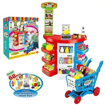 Mini Super Store საბავშვო ფუნქციური დახლი-მაღაზია, 7 image