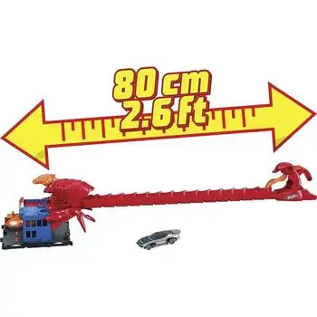 Hot Wheels City Scorpion Flex Attack MTL-HDR29 საბავშვო სათამაშო ტრასა, 3 image