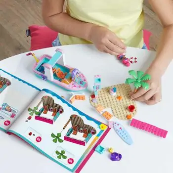 Mega Construx Barbie Color Reveal Dolphin Discovery MTL-HHW83 ბარბის კონსტრუქტორი, 4 image