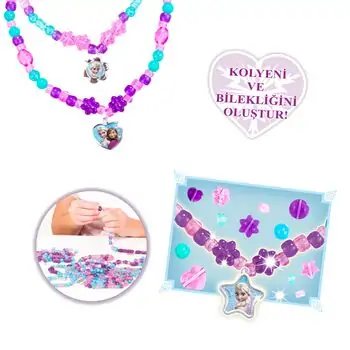 Dede Frozen Jewelry Set Bag 03891 -  აქსესუარების გასაკეთებელი ნაკრები, 5 image