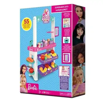 Barbie Supermarket With Light and Sound - ბარბის ფუნქციური დახლ-მაღაზია, 9 image