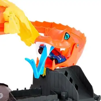 Hot Wheels HTN81 City Pizza Slam Cobra Attack Playset - ჰოთ ვილსის ტრასა, 3 image