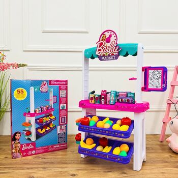 Barbie Supermarket With Light and Sound - ბარბის ფუნქციური დახლ-მაღაზია, 4 image