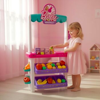 Barbie Supermarket With Light and Sound - ბარბის ფუნქციური დახლ-მაღაზია, 3 image